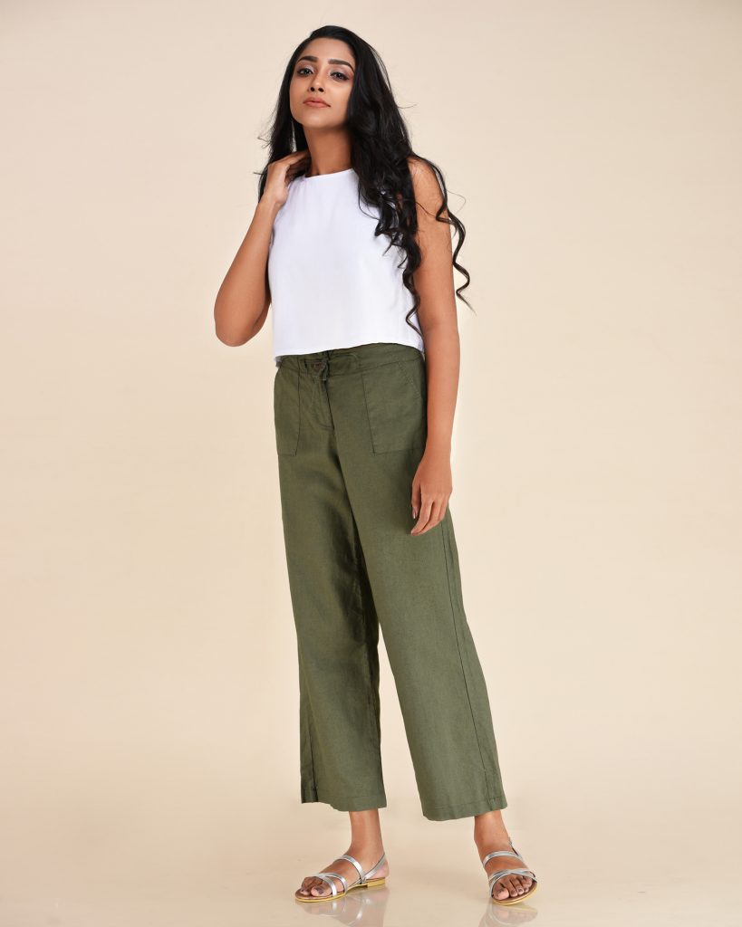 Stripe Linen Pant (Women / Pants) – Molly Sri Lanka